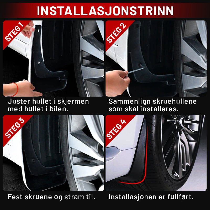 Universal wheel arch for car