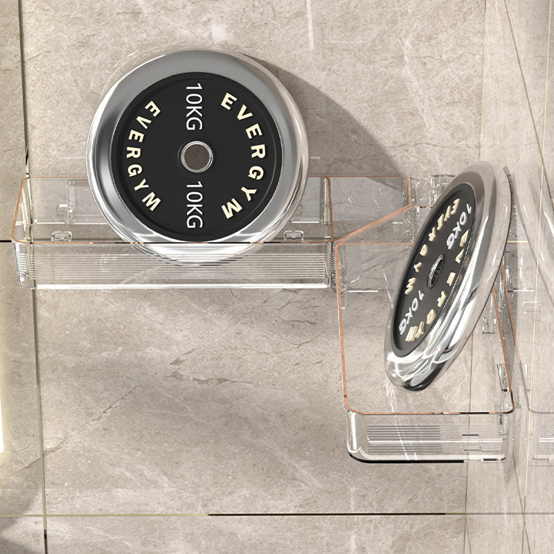 Wall-mounted punch-free corner shelf