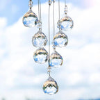 Sun Catcher Tree World Made of Crystal