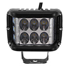 LED strobe spotlight with three sides for car