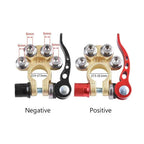 Battery connection terminals