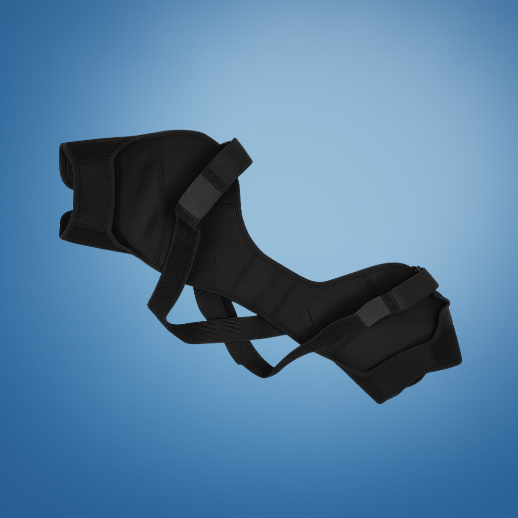 Cross-Compression Stability – Breathable Mesh Comfort – Relieves Shoulder Pain & Improves Posture