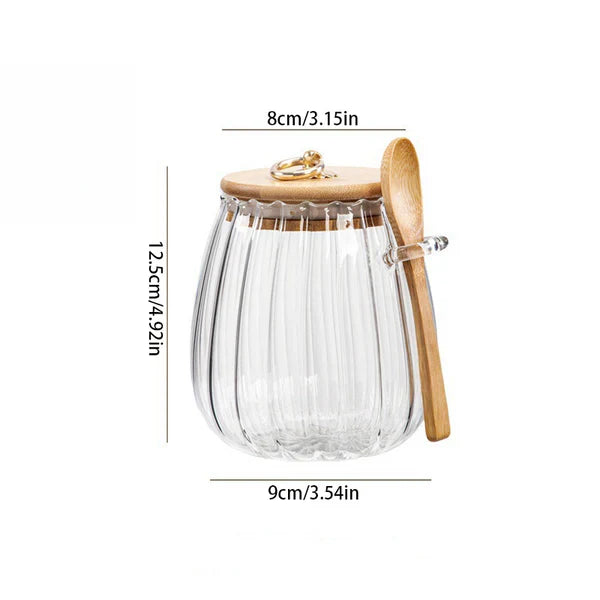 Sealable Storage Jar - Airtight and Moisture Resistant