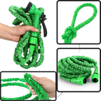 Expandable Garden Hose with Spray Gun