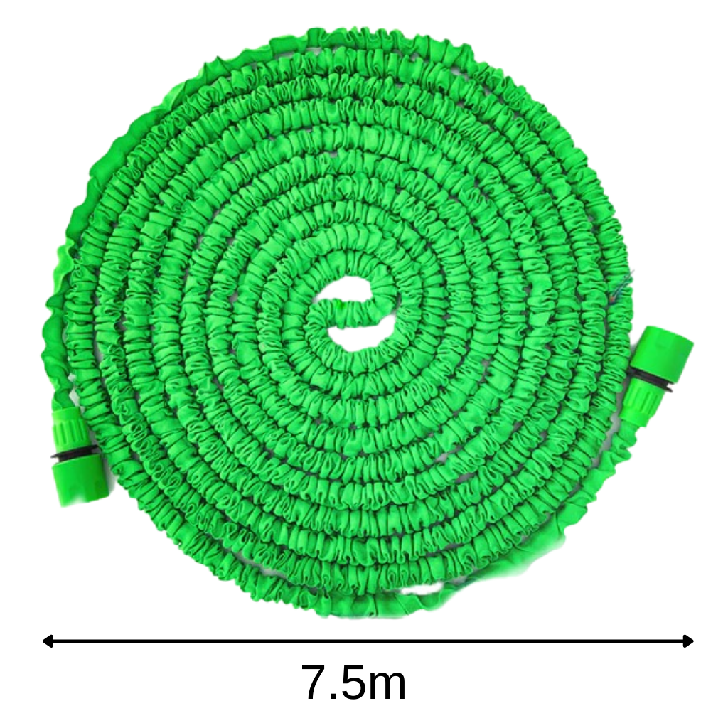 Expandable Garden Hose with Spray Gun