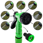 Expandable Garden Hose with Spray Gun