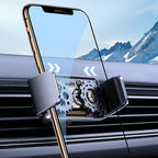 Adaptive phone holder with 360-degree rotation
