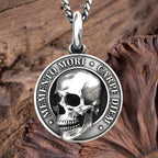 Skull Necklace Made of Titanium Steel