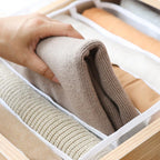 Dress storage made of mesh
