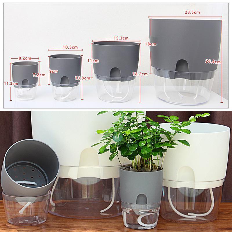 Self-watering Hydro-Flower Pot