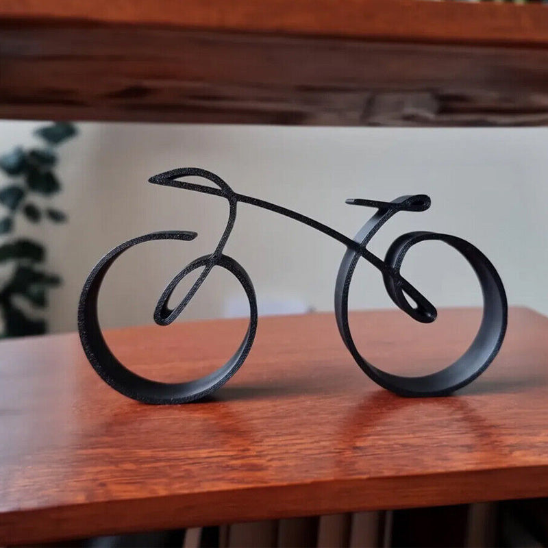 Bicycle jewelry made of metal