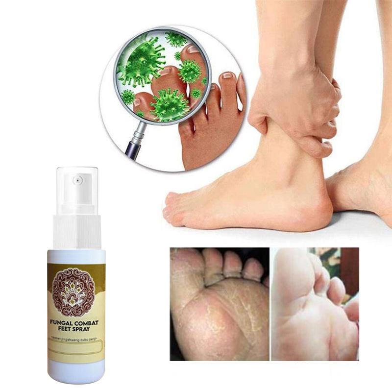 Foot deodorant and moisture absorber spray