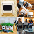 Reusable chalk labeling set