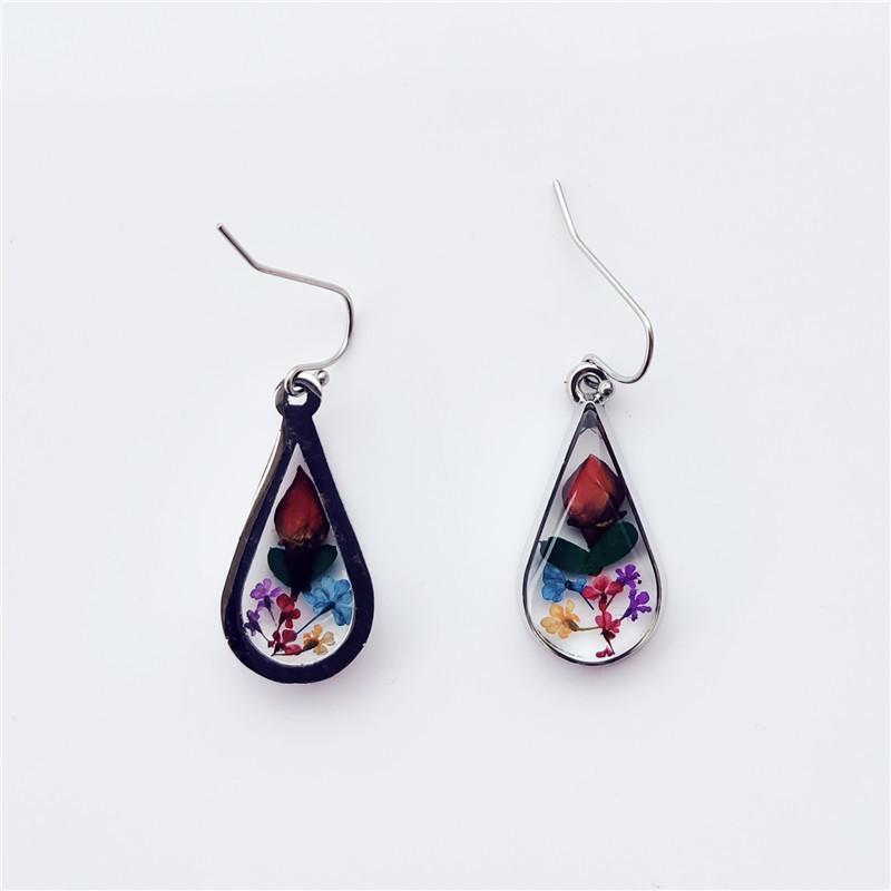 Teardrop Resin Earrings