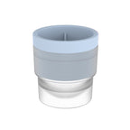 Stackable round hockey mold