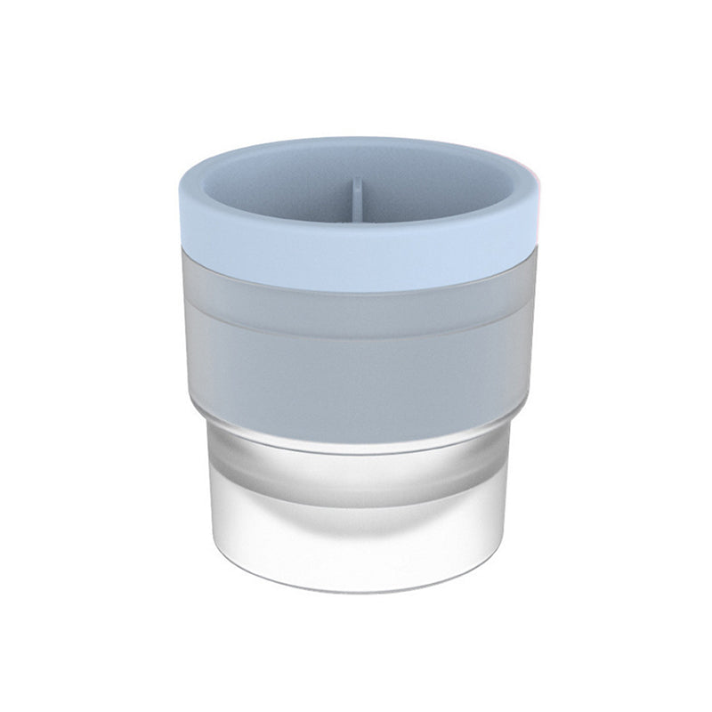 Stackable round hockey mold