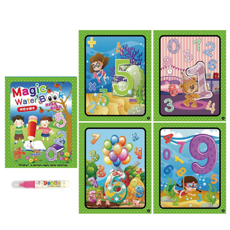 Magical Water Coloring Book