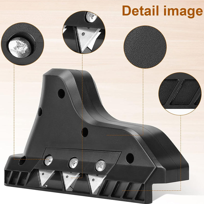 Drywall edge bevel woodworking hand tool
