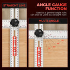 4 in 1 drilling position gauge
