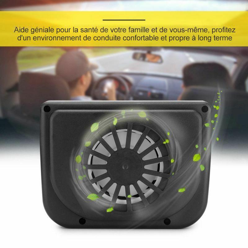 Solar fan for car