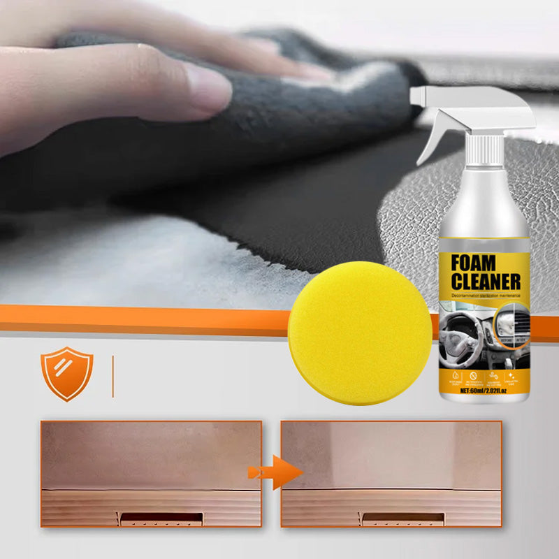 Multi-purpose foam cleaner