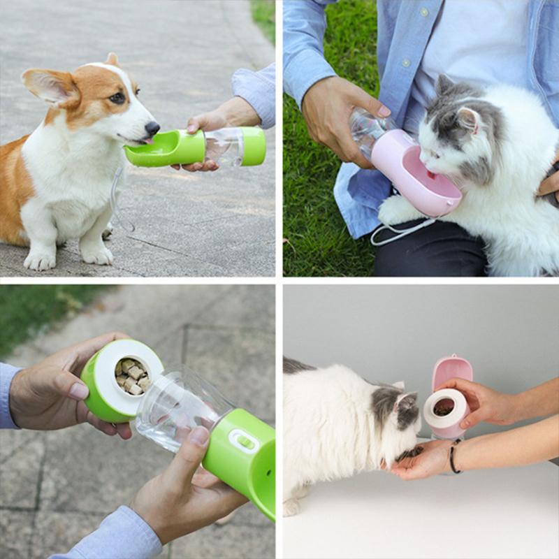 Portable Pet Water and Food Bowl