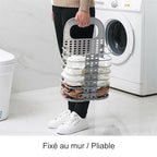 Collapsible laundry basket household