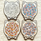 135-Piece Wooden Cat Puzzle