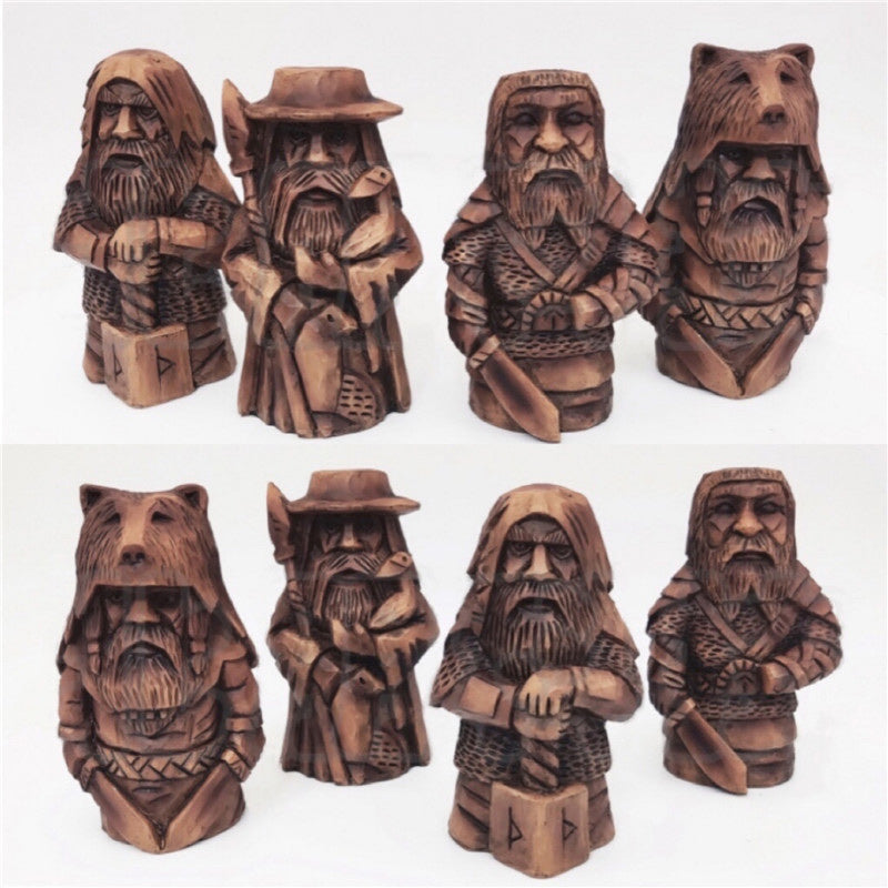 Odin Thor's Courtyard Ornament
