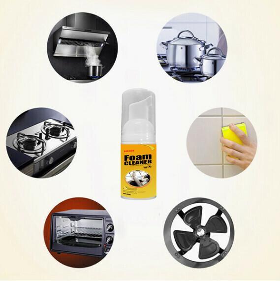 Multi-functional foam cleaner