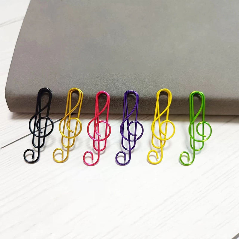 Music Multicolored Paperclips made of Metal