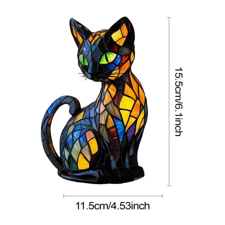 Lumikat Handmade Glowing Cat Lamp – Ambient Lighting and Gift