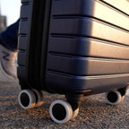 Luggage suitcase wheels cover