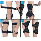 Hinged Knee Brace Stabilizers - Adjustable Knee Support for Pain Relief, Arthritis & Post-Surgery Recovery - Set of 2