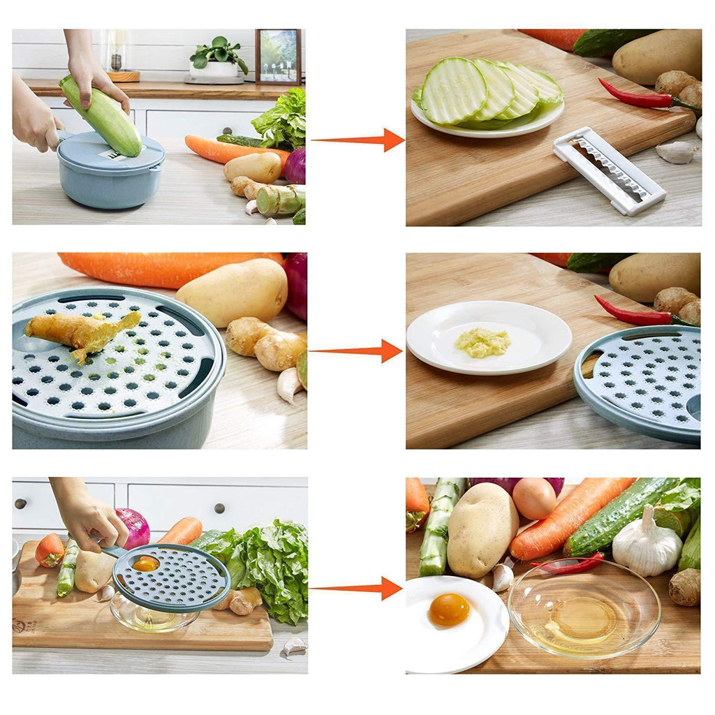 12-IN-1 multifunctional tool for cutting vegetables