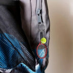 Mini tennis racket keychain