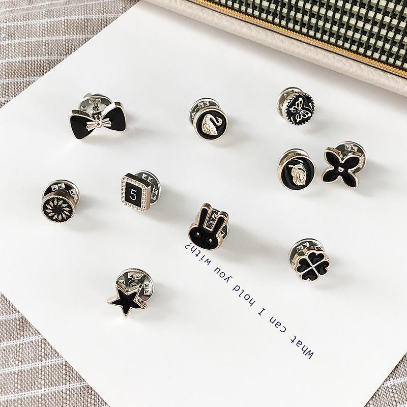 Fixed Brooches with Anti-Exposure (10 pieces/set)