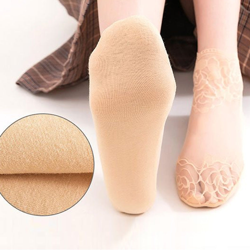 Women's Fashion Lace Socks