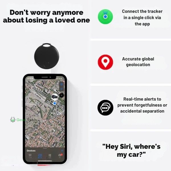 Smart TAG BikeTracker | Ultra-Precise, Subscription-Free & Water-Resistant for Bicycles, Cars & Motorcycles
