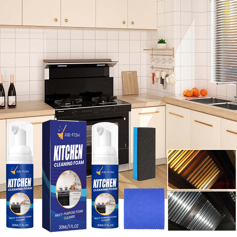 Heavy Duty Kitchen Foam Degreaser & Cleaner