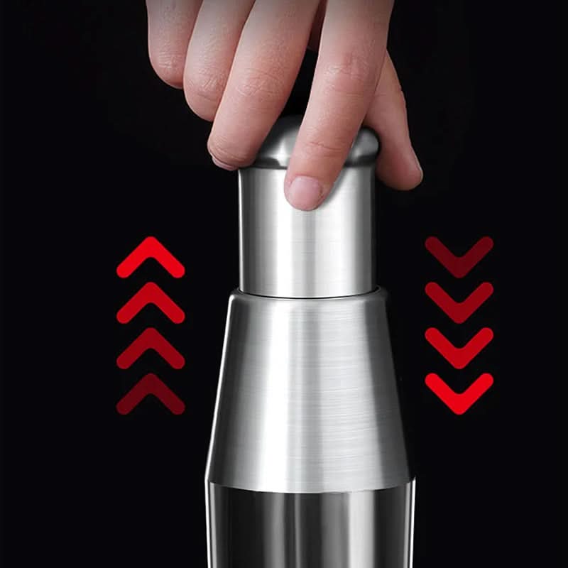 Efficient Garlic Press Stainless Steel Easy Use