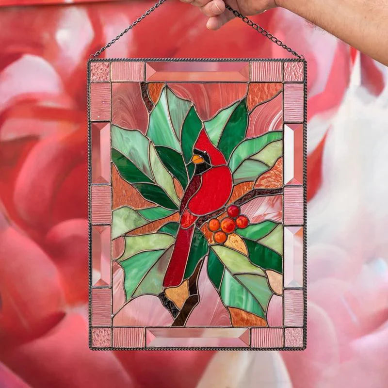 Rectangular Bird Pendant Window Decoration