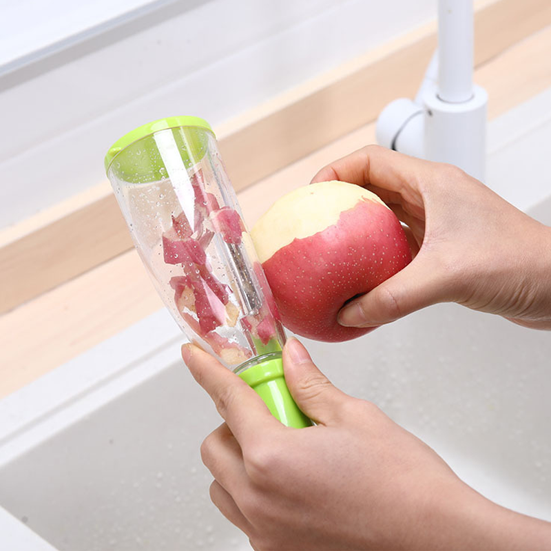 Multifunctional Peeler with Storage Box