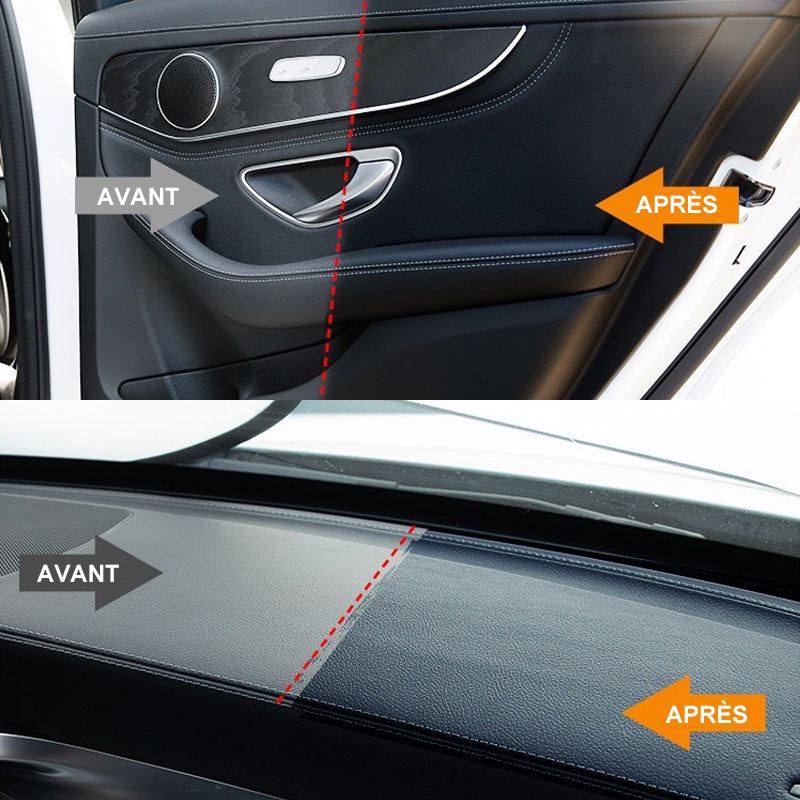 Products for the care of renovated coating pastes auto & leather