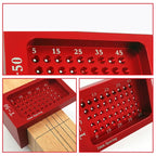 50-hole positioning T-shape ruler