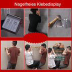 Fast drying glass adhesive