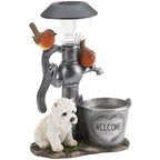 Cat and Dog LED Light Sculpture