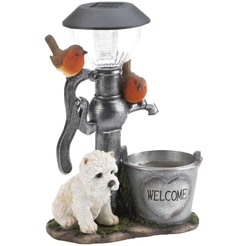 Cat and Dog LED Light Sculpture