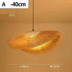 Handmade Rattan Pendant Light - RayaLight