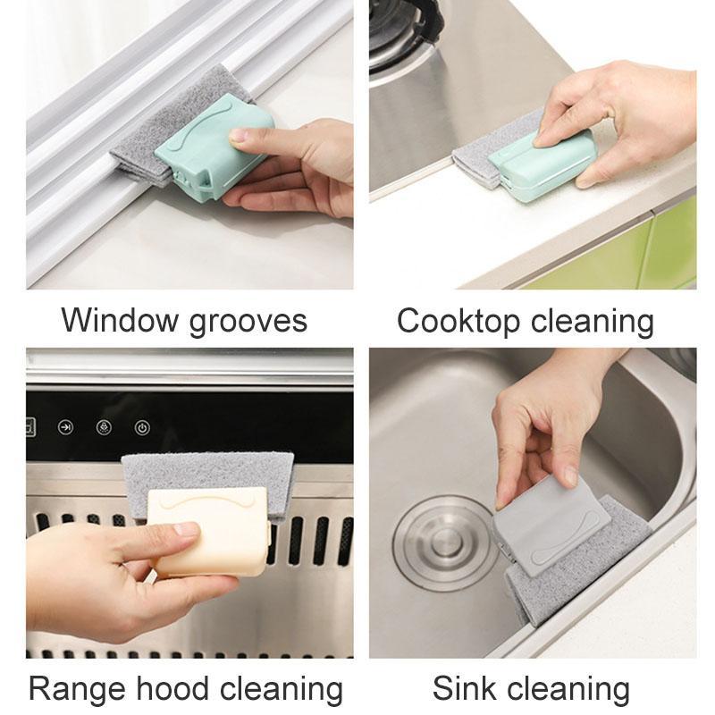 Door Window Groove Cleaning Brushes，3 pcs